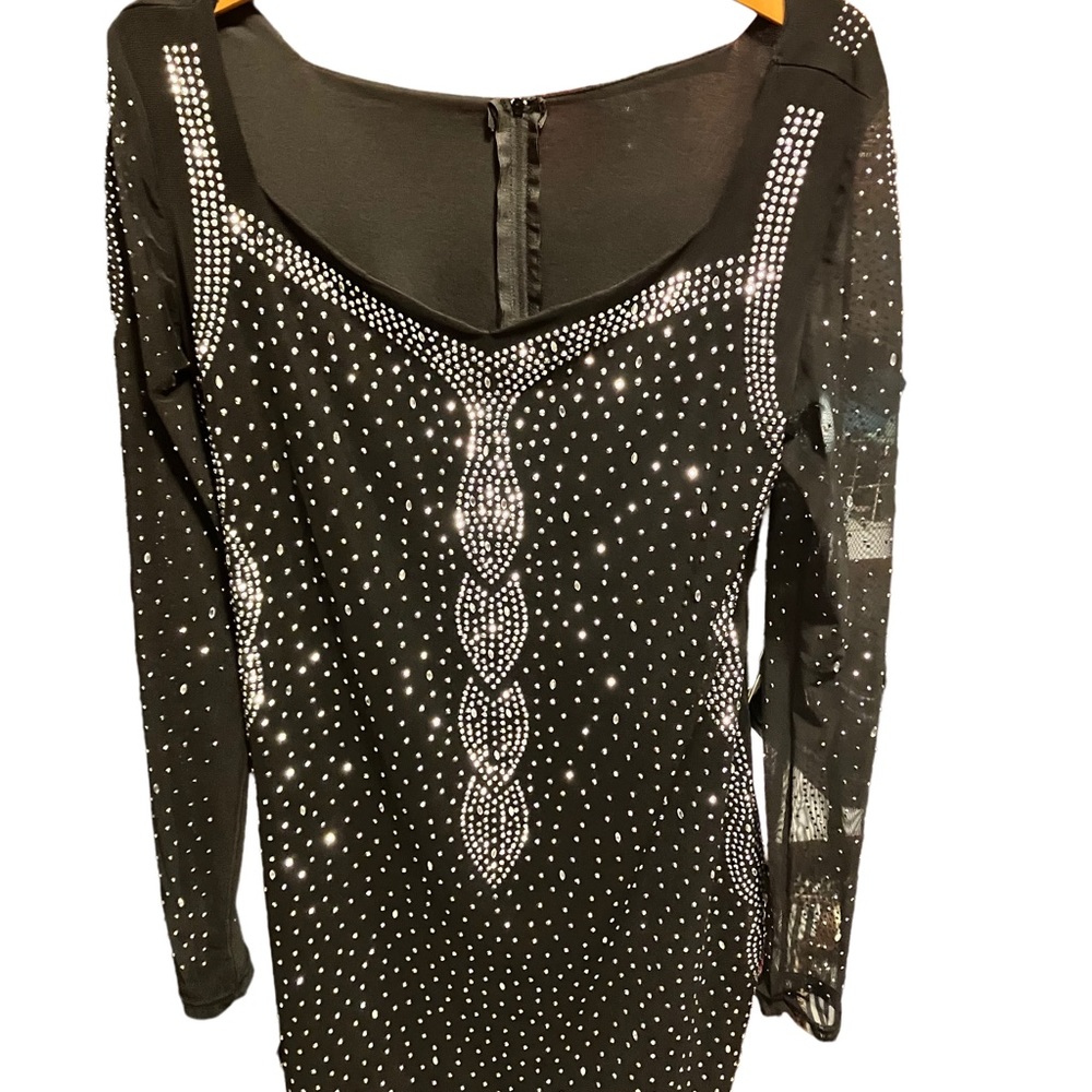 Diamond Long Sleeve Dress